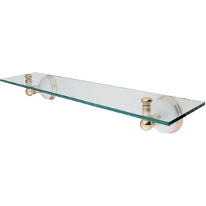 image:imageKingston Brass BA1119PB Victorian Glass Shelf Polished BrassPolished Brass