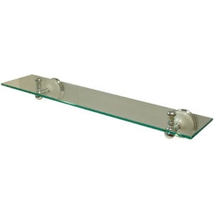 image:imageKingston Brass BA1119PB Victorian Glass Shelf Polished BrassPolished Chrome