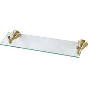 image:imageKingston Brass BA1759ORB Heritage Glass Shelf Oil Rubbed BronzeBrushed Brass