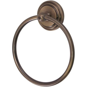 image:imageKingston Brass BA2714PB Milano TowelRing 6Inch Polished BrassAntique Brass