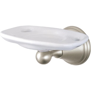 image:imageKingston Brass BA2976C Governor Toothbrush with Tumbler Holders Polished ChromeBrushed Nickel