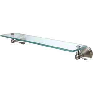 image:imageKingston Brass BA2979SN Governor Cosmetic Glass Shelf Brushed NickelBrushed Nickel