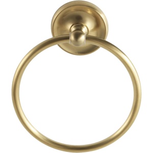 image:imageKingston Brass BA314AB Classic 6Inch Towel Ring in Antique BrassBrushed Brass
