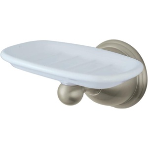 image:imageKingston Brass BA3965C Restoration Soap Dish Polished ChromeBrushed Nickel