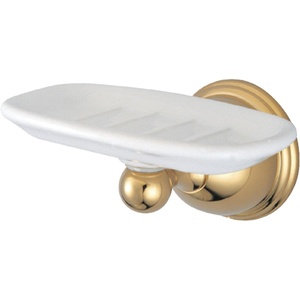 image:imageKingston Brass BA3965C Restoration Soap Dish Polished ChromePolished Brass