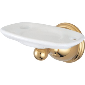 image:imageKingston Brass BA3966C Restoration Toothbrush with Tumbler Holders Polished ChromePolished Brass