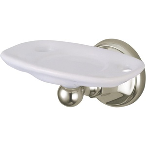 image:imageKingston Brass BA4816PB Metropolitan Toothbrush and Tumbler Holder Polished BrassBrushed Nickel