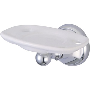 image:imageKingston Brass BA4816PB Metropolitan Toothbrush and Tumbler Holder Polished BrassPolished Chrome