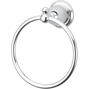 image:imageKingston Brass BA7974C English Vintage Towel Ring 6Inch Polished ChromePolished Chrome