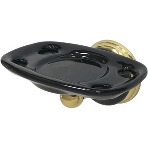image:imageKingston Brass BA9116PB Water Onyx Toothbrush and Tumbler Holder Polished Brass