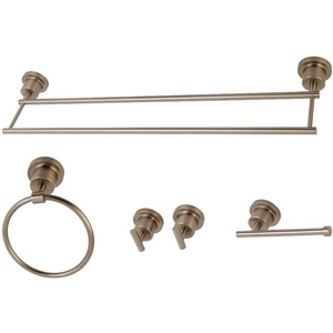 image:imageKingston Brass BAH8213478SB Concord 5Piece Bathroom Accessory Sets Brushed BrassBrushed Nickel
