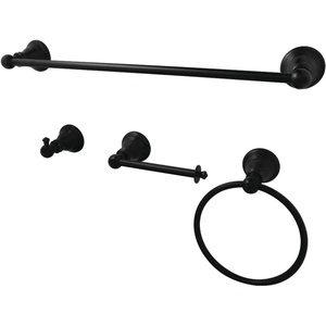 image:imageKingston Brass BAHK192478MB American Classic Bathroom Hardware Set Matte Black 18 x 7 x 325Matte Black