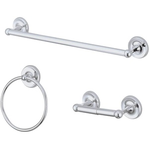 image:imageKingston Brass BAK31248PB Victorian 3Piece Bathroom Accessory Set Polished BrassPolished Chrome