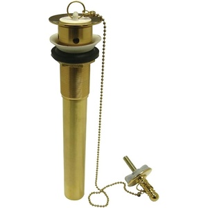 image:imageKingston Brass CC1001 Concord 20 Gauge PullOut Lavatory Drain with Stopper 2516 Polished ChromePolished Brass