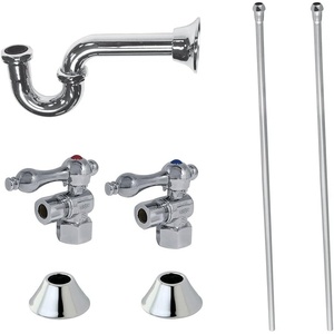 image:imageKingston Brass CC43101LKB30 Trimscape Traditional Plumbing Sink Trim Kit with PTrap in Polished ChromePolished Chrome