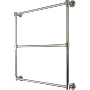 image:imageKingston Brass DTM323631 Gallant 36 x 32Inch Wall Mount TowelRack Polished ChromeBrushed Nickel