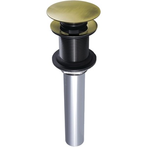 image:imageKingston Brass EV7005 Designer Trimscape 2Inch Brass PopUp Drain Assembly less Overflow Oil Rubbed BronzeAntique Brass