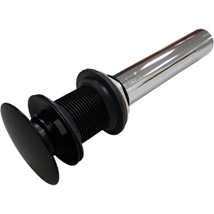 image:imageKingston Brass EV7005 Designer Trimscape 2Inch Brass PopUp Drain Assembly less Overflow Oil Rubbed BronzeMatte Black
