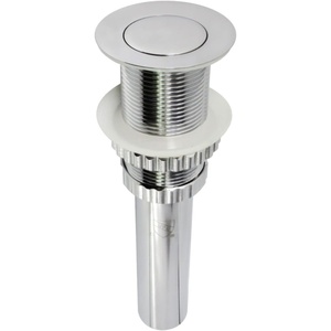 image:imageKingston Brass EV8411 Coronet Push PopUp Bathroom Sink Drain without Overflow Polished Chrome