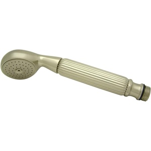 image:imageKingston Brass K104A2 Metropolitan Metro Hand Shower 818Inch Polished BrassBrushed Nickel
