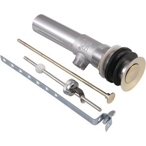 image:imageKingston Brass KB1003 Brass PopUp Drain with Overflow Antique Brass 781 x 213 x 213Polished Brass