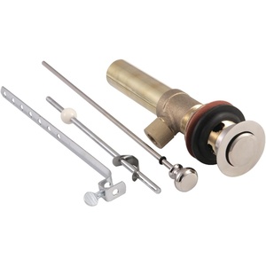 image:imageKingston Brass KB2001 Trimscape 22 Gauge Drain PopUp Assembly 814 Polished ChromePolished Nickel