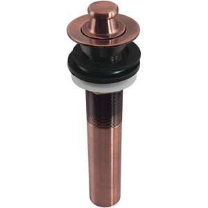 image:imageKingston Brass KB3001 Fauceture Lift and Turn Sink Drain  ChromeAntique Copper