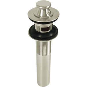 image:imageKingston Brass KB3001 Fauceture Lift and Turn Sink Drain  ChromeBrushed Nickel