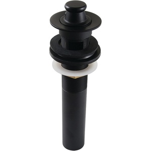 image:imageKingston Brass KB3001 Fauceture Lift and Turn Sink Drain  ChromeMatte Black