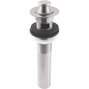 image:imageKingston Brass KB3001 Fauceture Lift and Turn Sink Drain  ChromePolished Nickel