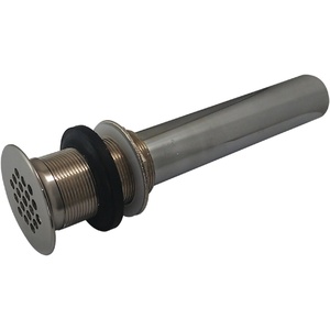 image:imageKingston Brass KB400AC Grid Drain without Overflow 17 Gauge Antique CopperBrushed Nickel