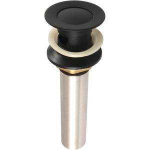 image:imageKingston Brass KB6007 Complement Bathroom Sink Drain Brushed Brass 706 x 238 x 238Matte Black