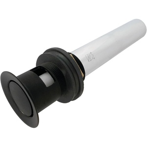 image:imageKingston Brass KB8100MB Push PopUp Drain with Overflow 22 Gauge Matte BlackMatte Black