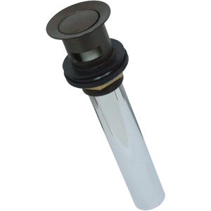 image:imageKingston Brass KB8100MB Push PopUp Drain with Overflow 22 Gauge Matte BlackOil Rubbed Bronze