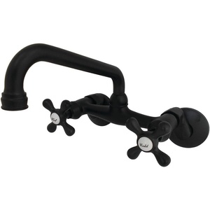 image:imageKingston Brass KS213AC Kingston Kitchen Faucet Antique Copper 105 x 6 x 456Matte Black