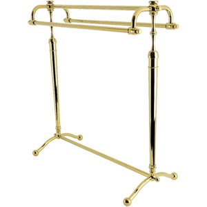 image:imageKingston Brass SCC2262 Warwick 28 Freestanding Pedestal 3Tier Towel Rack Polished Brass