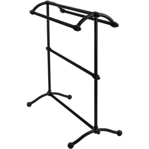 image:imageKingston Brass SCC2298 Pedestal Towel Rack Brushed NickelMatte Black