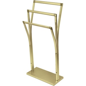 image:imageKingston Brass SCC3300 Edenscape Freestanding YStyle TowelRack Matte Black 1656 x 988 x 3444Brushed Brass
