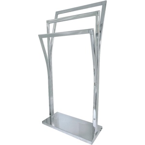 image:imageKingston Brass SCC3300 Edenscape Freestanding YStyle TowelRack Matte Black 1656 x 988 x 3444Polished Chrome