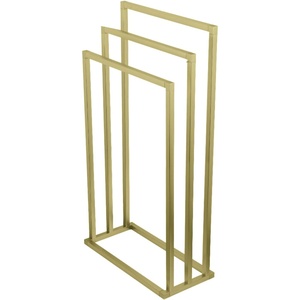 image:imageKingston Brass SCC8337 Edenscape Freestanding 3Tier TowelRack Brushed Brass 1775 x 831 x 3313Brushed Brass