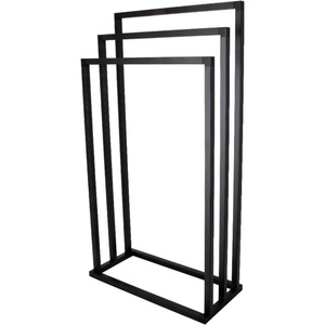image:imageKingston Brass SCC8337 Edenscape Freestanding 3Tier TowelRack Brushed Brass 1775 x 831 x 3313Matte Black