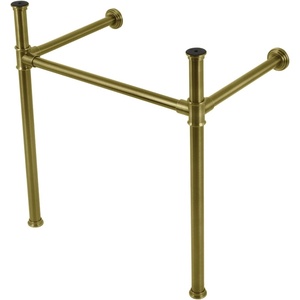 image:imageKingston Brass VPB33083 Imperial Stainless Steel Console Sink Leg Antique Brass