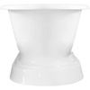 image:imageAqua Eden VCT7D663025 66Inch Cast Iron Double Ended Pedestal Tub with 7Inch Faucet Drillings White
