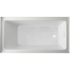 image:imageAqua Eden VTAP6032R22C 60Inch AntiSkid Acrylic 3Wall Alcove Tub with Right Hand Drain Hole White