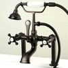 image:imageAqua Vintage AE103T5BX English Country Deck Mount Clawfoot Tub Faucet Oil Rubbed BronzeOil Rubbed Bronze