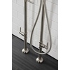 image:imageAqua Vintage CCK8107DL Concord Freestanding Tub Faucet with Supply Line Stop Valve Brushed BrassBrushed Nickel