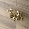 image:imageKingston Brass AE37T0 Aqua Vintage Clawfoot Tub Faucet Matte Black 656 x 319 x 475Brushed Brass