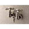 image:imageKingston Brass AE37T0 Aqua Vintage Clawfoot Tub Faucet Matte Black 656 x 319 x 475Brushed Nickel