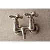 image:imageKingston Brass AE37T0 Aqua Vintage Clawfoot Tub Faucet Matte Black 656 x 319 x 475Brushed Nickel