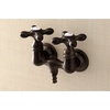 image:imageKingston Brass AE37T0 Aqua Vintage Clawfoot Tub Faucet Matte Black 656 x 319 x 475Oil Rubbed Bronze